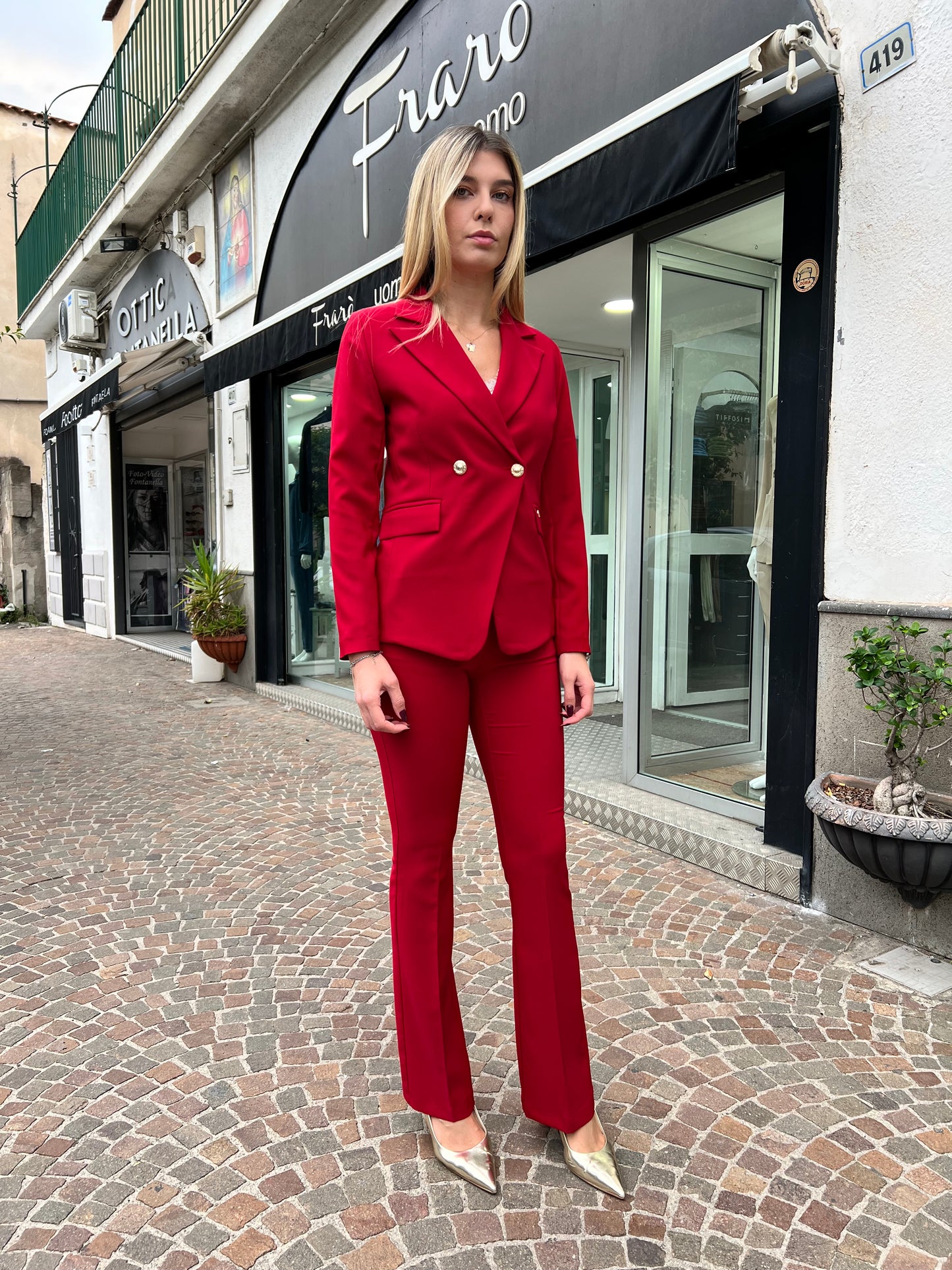 Tailleur 518 Rosso